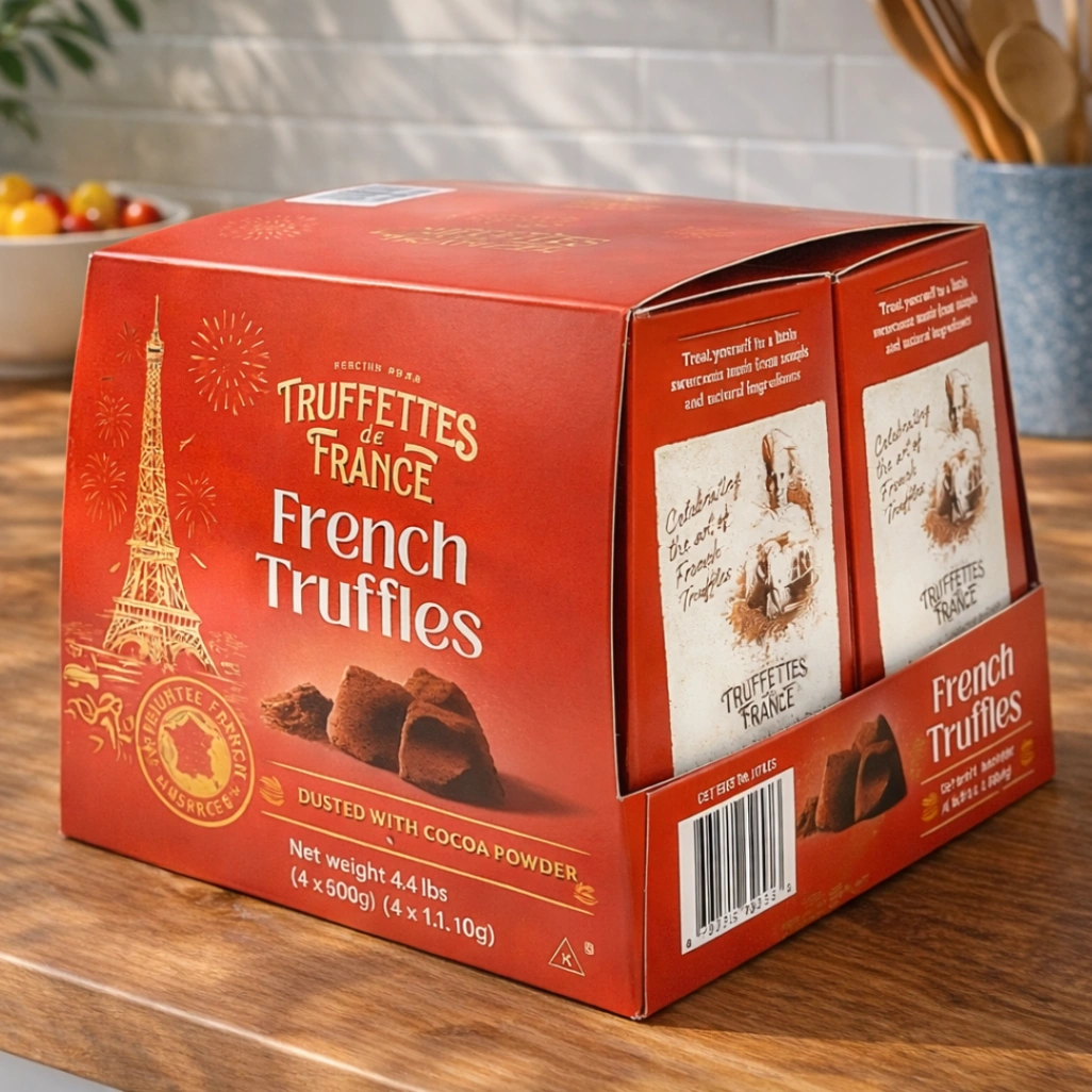 コストコフレンチココアトリュフ外箱