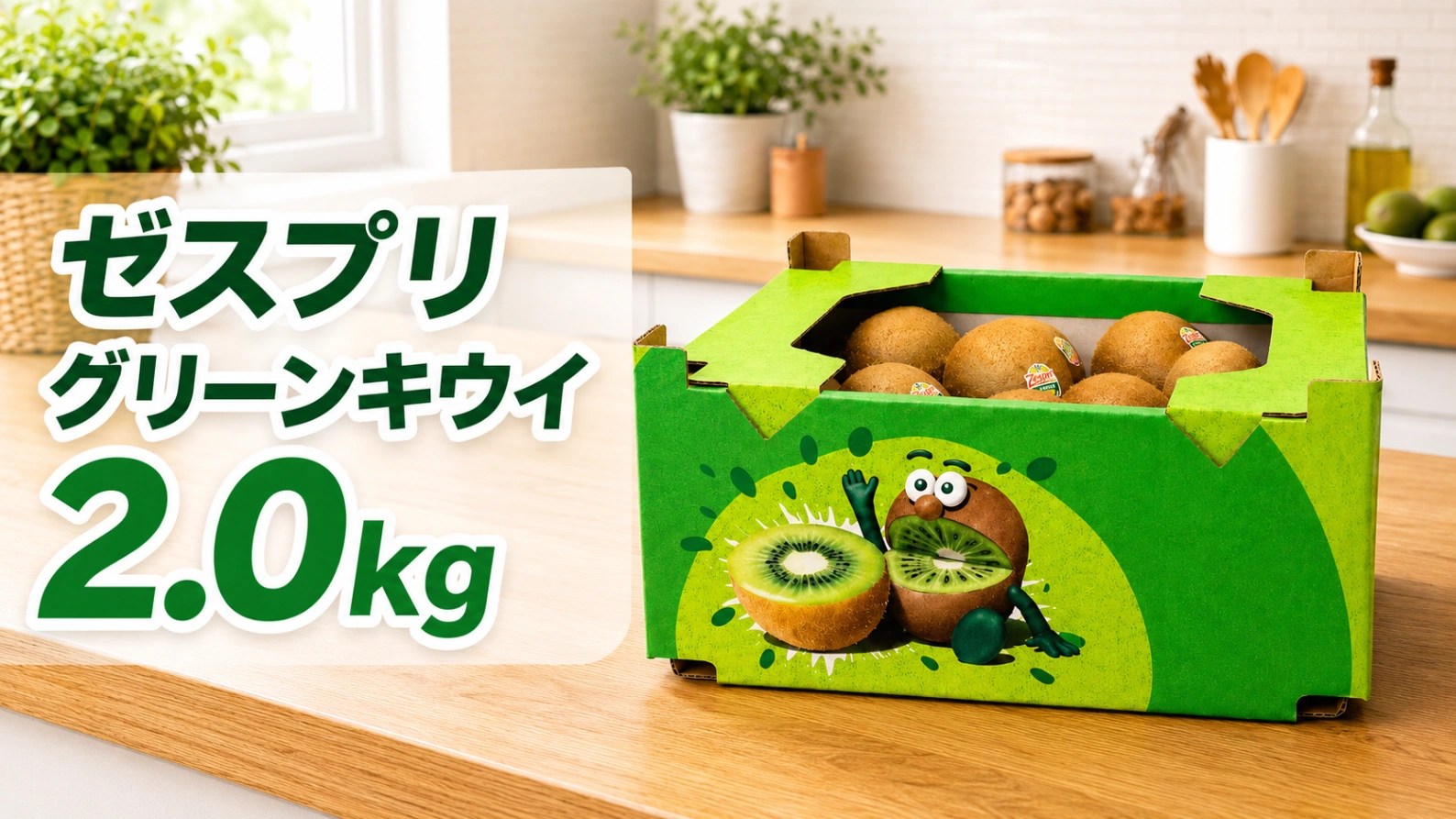 コストコ】ゼスプリグリーンキウイ2kgを徹底レビュー！追熟方法や激